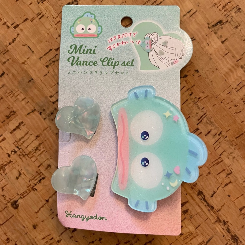 Hangyodon Mini Hair Clips